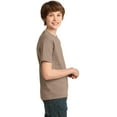 thumbnail image 3 of Port Company Youth Cotton Essential T-Shirt Sand XS., 3 of 4