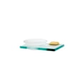 thumbnail image 3 of Geometric Soap Holder with Dish, Polished Chrome, 3 of 7