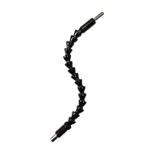 Binwennn Flexible Drill Bit Extension 11.8 Inch Flexible Shaft Extension Bits Drill Flexible Extensions For Drills Flexible Drill Extension Bendable Screwdriver Drill Attachment (1pc) Right Angle for