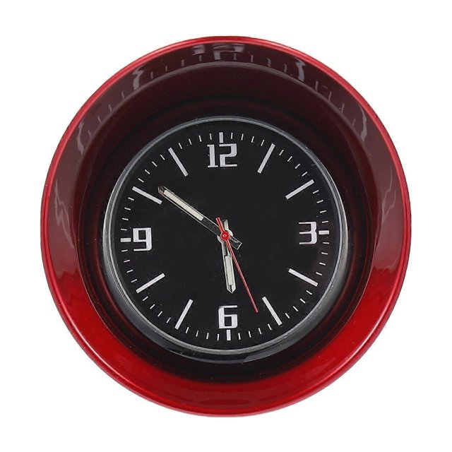 1 Set Practical Car Dashboard Clock Lovely Car Mini Clock Automotive Clock