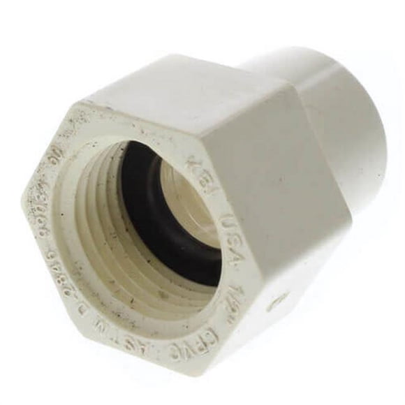 Spears 4135-005OR 0.5 in. CTS CPVC Female Adapter with Gasket