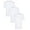 White - 3 Pack, variant on Hanes Men’s Tall 100% Cotton Crew Neck Undershirts, Tagless, Ultra Comfort, XX-Large Tall, White - 5 Pack