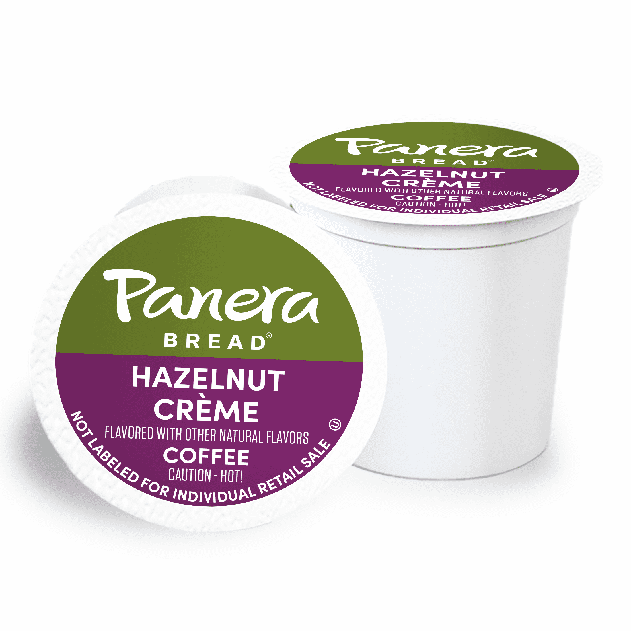 Panera Bread Hazelnut Crème Light Roast Coffee, 10 Count Single-Serve Pods