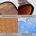 thumbnail image 3 of SKYSONIC Wooden Wine Barrel Kitchen Rugs 2 Pieces, Grapes Rustic Floor Mat Room Area Rug Washable Carpet Perfect for Living Room Bedroom Entryway, 3 of 7