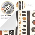 thumbnail image 2 of Yayeee Dish Drying Mat for Kitchen Counter 16"x18" Microfiber Absorbent Pad, Black Abstract Dots, 2 of 7
