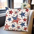 thumbnail image 5 of 4th of July PALIFEUR Pillow Covers, Indeoendence Day Throw Pillow Covers, 18 x 18 Inch Patriots Pillow Case for Sofa Bedroom Coffice, Print Decorative Pillow Cover, 5 of 6