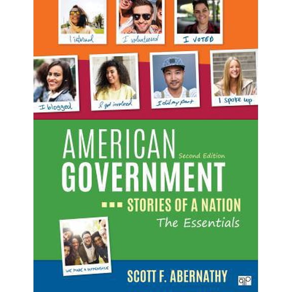 Pre-Owned American Government: Stories of a Nation, the Essentials (Paperback) 1544327617 9781544327617