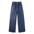 thumbnail image 6 of THJRPQJFD Boys' Jeans Baggy Cargo Jeans Black Jeans for Boys White Pants Boy Clothes 4t Toddler Clothes for 3t Soccer Clothes 8-12, Blue 9-10 Years, 6 of 6