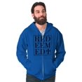 thumbnail image 5 of Redeemed Cross Christian Faith Zip Up Hoodie Men's Women's Brisco Brands S, 5 of 6