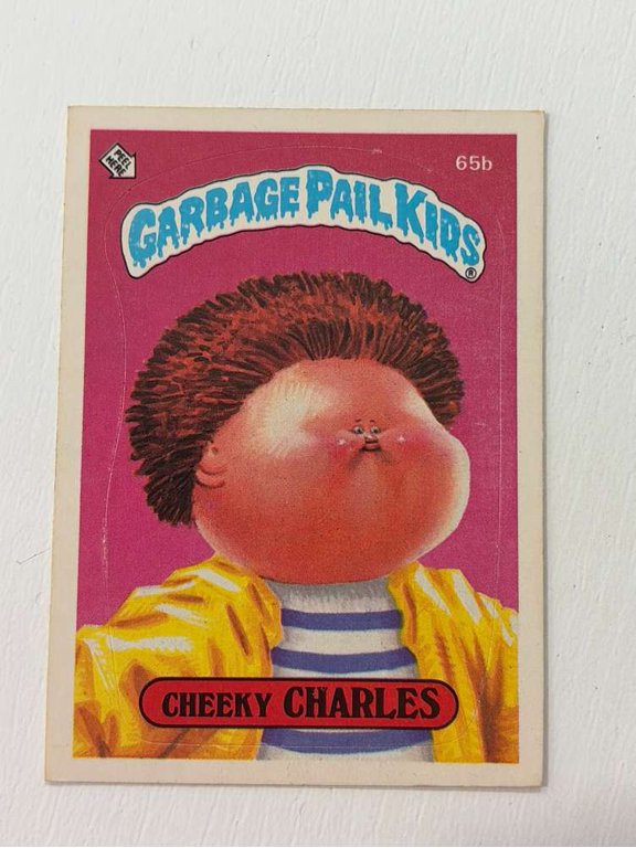 1985 Topps Garbage Pail Kids Series 2 Cheeky Charles #65b