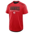 thumbnail image 2 of Men's Fanatics Red Atlanta Hawks Inbound Pass Play Practice T-Shirt, 2 of 3