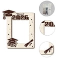 thumbnail image 1 of Class Of 2026 Graduation Photo Frame, Graduation Themed Display Stand With Cap And Diploma Design, Natural Wood Finish, 17 * 15cm, 2026 Graduation Memory FrameforPhotos, 1 of 6