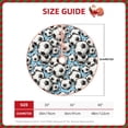 thumbnail image 2 of Sikiie Football Soccer Ball Christmas Tree Skirt, Christmas Tree Decorations, Christmas Decor, Tree Mat Decoration(30-48IN)-30", 2 of 6