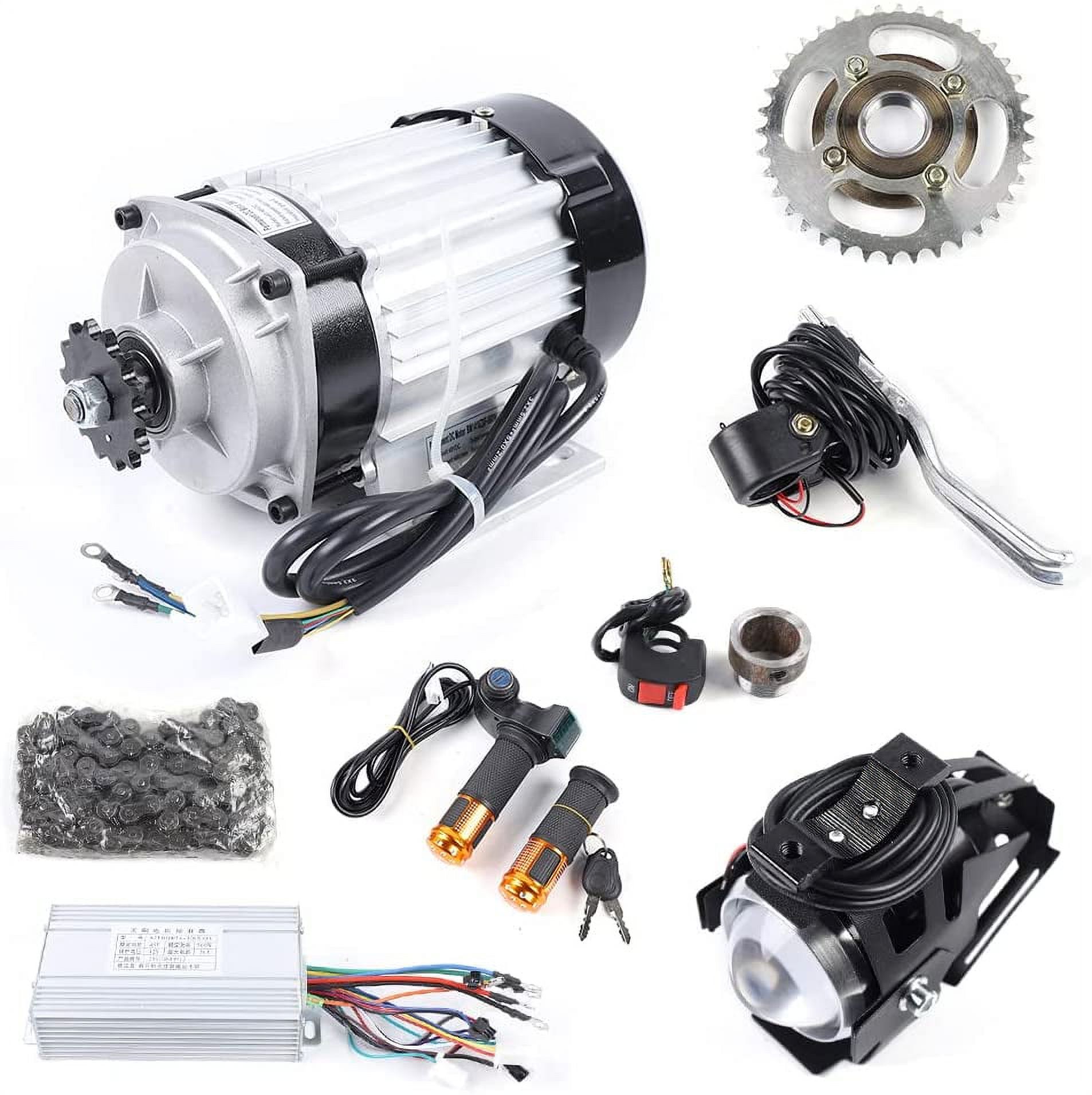 FETCOI 750W 500W 48V Electric Motor for Bicycle Brushless Motor E-Bike E-Tricycle Kit