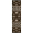 thumbnail image 2 of Addison Rugs Chantille Indoor/Outdoor Transitional Boho Chocolate Washable Runner Rug, 2'3" x 7'6", 2 of 6