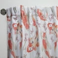 thumbnail image 3 of Designart 'Costal Life Form XI' Oriental Curtain Panel, 3 of 5
