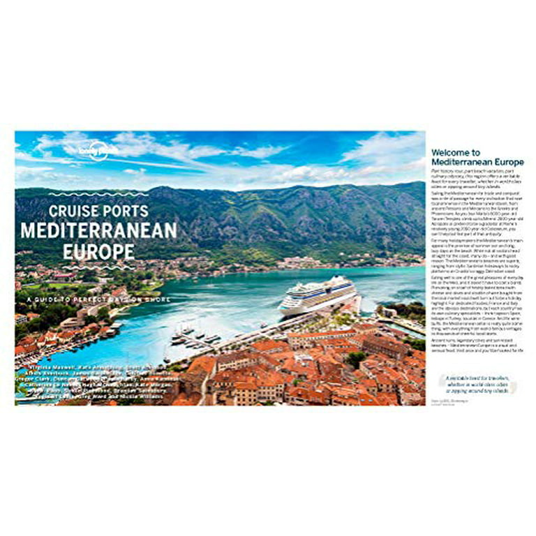 Lonely Planet Cruise Ports Mediterranean Europe 1 (Travel Guide)