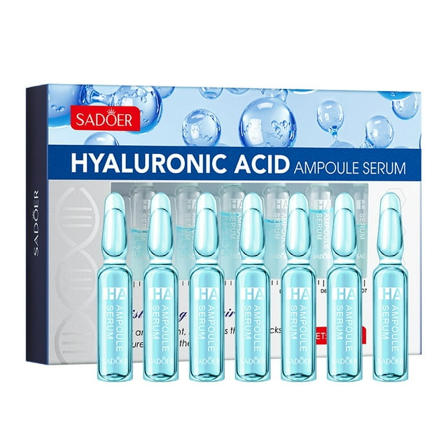 Sadoer cuidado de la piel suero líquido de ácido hialurónico hidratante Facial Lifting Glow Up нити дляislavтяжки лица Dermapen Serum 2ml * 7Pcs
