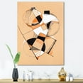 thumbnail image 2 of Designart ' Abstract Compositions Of Colored Geometric V ' Modern Canvas Wall Art Print, 2 of 4