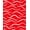 Red, Pattern 3, variant on ODIKA 2x3 Machine Washable Non-Slip Area Rug, Dynamic Fan Chevron Wave with Numbered Banner High Traffic Rug, Red, 676237