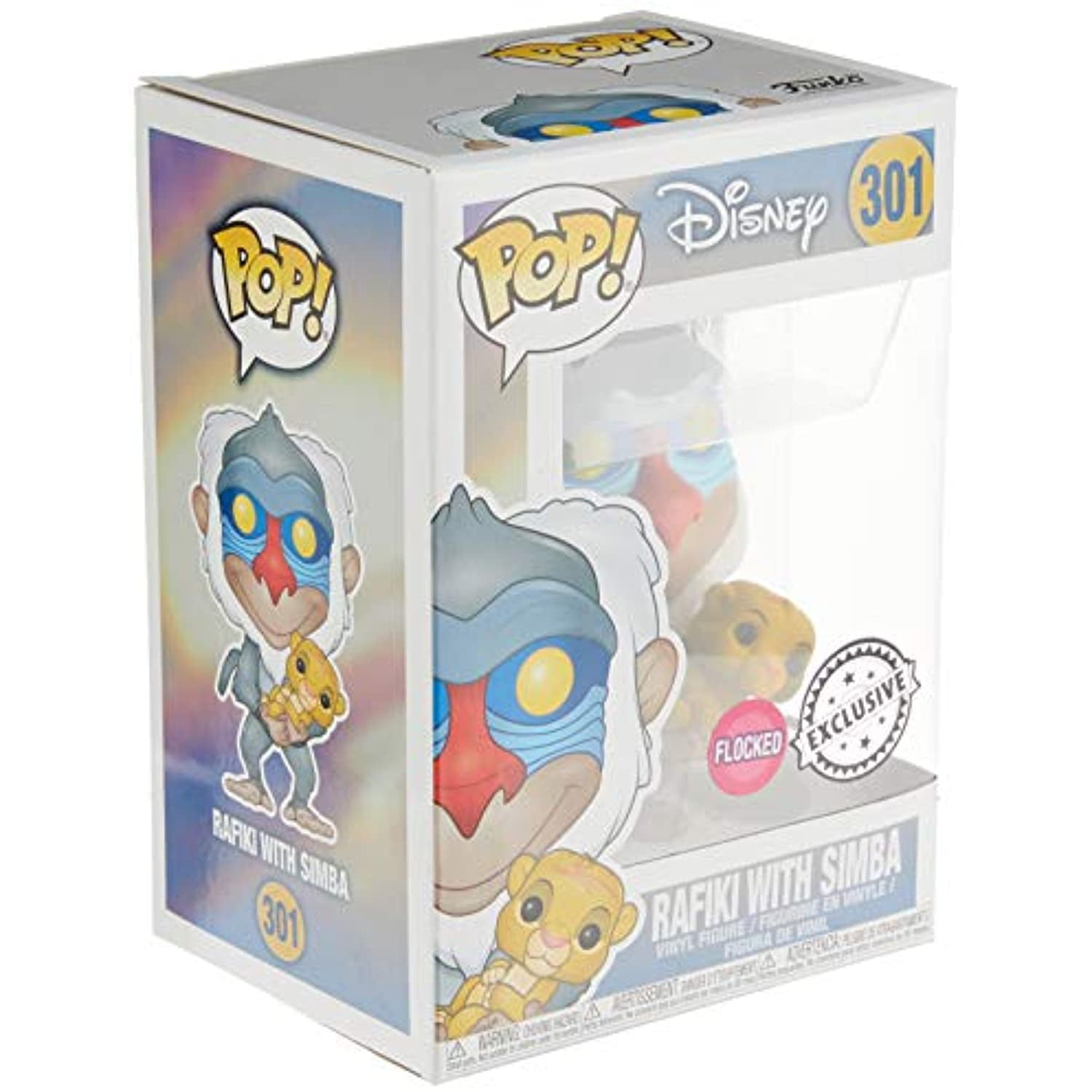 Funko Lion King Rafiki with Simba 