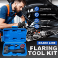 thumbnail image 4 of Brake Line Tool Kit 6 Pieces, Double Flare Tool Set with Positioning Bolt Case, Universal Pipe-Flaring Kit for Automotive Fuel Lines Brake Tube, 4 of 5