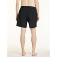 thumbnail image 3 of Reebok Men's & Big Men's Solid Logo Swim Trunks with Compression Liner and UPF 50+, 7" Inseam, Sizes S-2XL, 3 of 5
