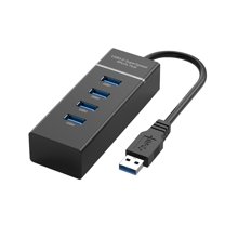 Kiplyki Hi-Speed 4 Port USB 3.0 Multi HUB Splitter Expansion For Desktop PC Laptop Adapter