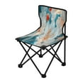 thumbnail image 2 of YAZAOO Camping Chairs Modern Decorative Flowers and Cherries Pattern Folding chair, 2 of 8
