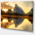 thumbnail image 2 of Lever de Soleil sur le Lac Vermillon dans le Parc Banff - Impression sur Toile Paysage, 2 of 3