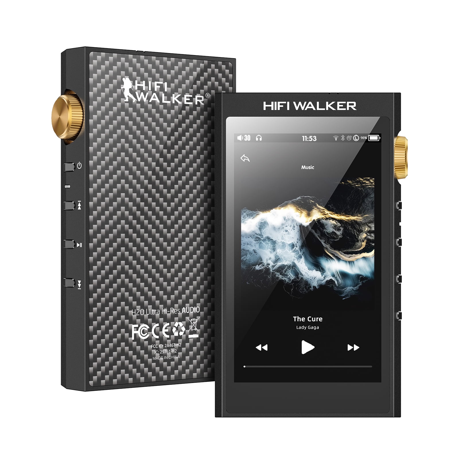 FiiO M21 Titanium Gold Portable Music Player Android 13