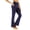 Navy, variant on Women's Flare Yoga Pants with Pockets High Waisted Bootcut Butt Lifting Workout Running Pants