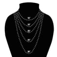 thumbnail image 2 of 10K Yellow Gold 1.2mm Singapore Bar Necklace Spring Clasp (20 Inches), 2 of 3