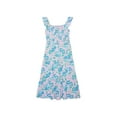 thumbnail image 3 of Lilly Pulitzer Mini Jilly Dress Girls Medium 6-7 Pink Floral Smocked Midi ERK87, 3 of 3