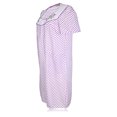 thumbnail image 6 of JEFFRICO House Dresses for Women with Pockets - Lightweight Breathable Short Sleeve Muumuu & Nightgowns - Zipper Front Housecoat and Dusters for Women, 6 of 7