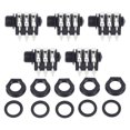 thumbnail image 2 of 5Pcs Stereo Jack Socket 6.35mm 6P Electric Guitars Jack Socket Microphone Connector Pickup Jack Socket Replacement, 2 of 8