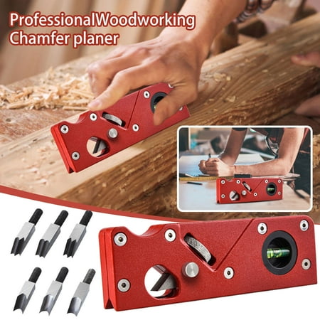 

WEPRO Corner Chamfering Quick Woodworking Flattening Trimming Plane 1ml Planer Hand Tools Home Improvement