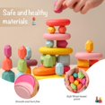 thumbnail image 2 of Bloques apilables OESSUF Stacking Rocks, piedras de equilibrio, 26 unidades, 2 of 7