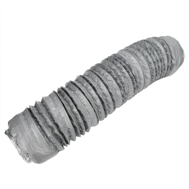 Tuyau d'évent de dessiccateur de conduit en aluminium à long flex de 3,3 pi  Keenso pour la Ventilation de CVC, tuyau d'évent de sécheuse en aluminium 