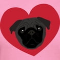 thumbnail image 3 of CafePress - Pug Love Women's Classic T Shirt - Women's Traditional Fit Dark T-Shirt, 3 of 4