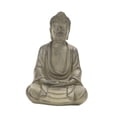 thumbnail image 2 of Estatua de Buda meditando, adorno de escritorio, artesanía decorativa para estante de pared. Estilo A, 2 of 9