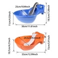 thumbnail image 2 of Automatic Livestock Water Bowl Durable Farm-Grade Plastic Drinking Trough Auto-Fill Cow Horse Waterer Float Valve Water Feeder for Cattle, Goats, Sheep, Horses & Farm Animal Hydration Use, 2 of 3