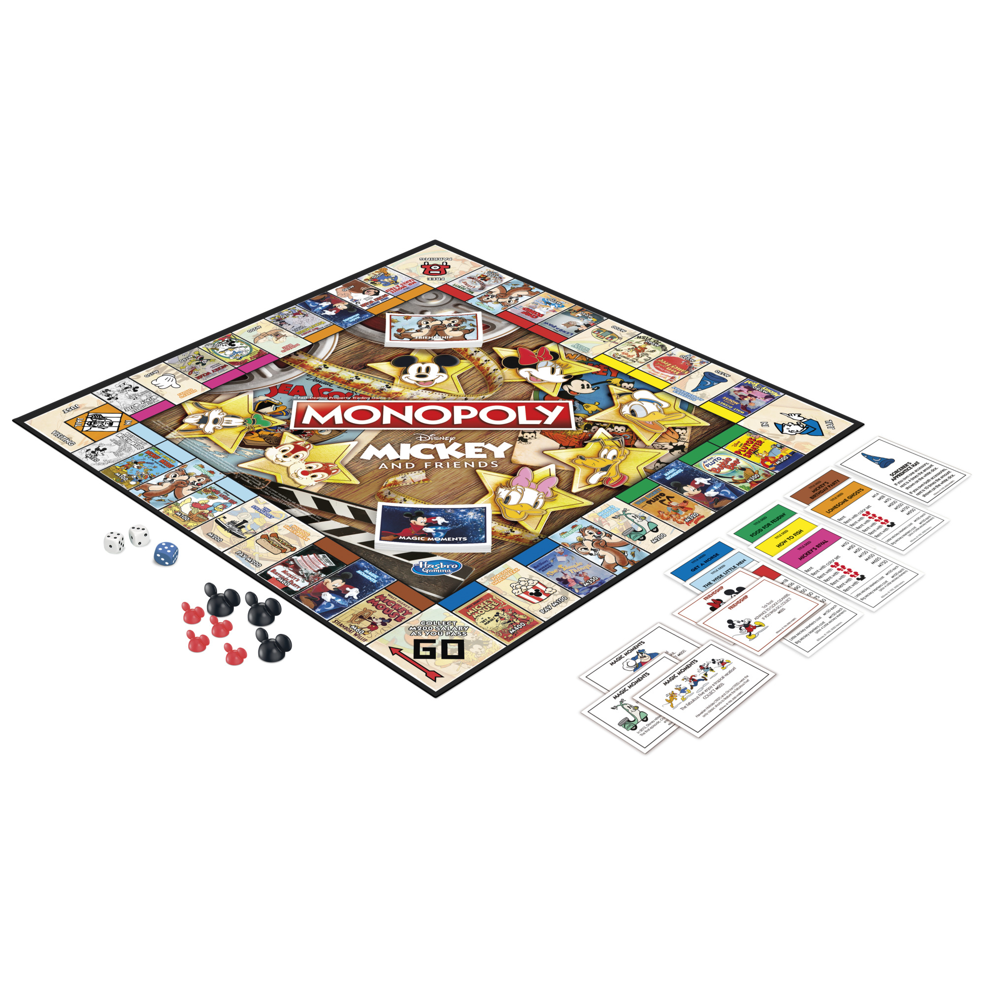Monopoly Disney Mickey and Friends Edition Board Game for kids and Family Ages 8 and Up - image 6 of 7