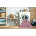 thumbnail image 2 of Ahgly Company Machine Washable Indoor Rectangle Transitional Dark Pink Area Rugs, 7' x 10', 2 of 7