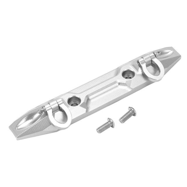 Parachoques trasero RC, parachoques trasero de aluminio 1/10 Parachoques trasero de aluminio Parachoques trasero de aluminio meticulosamente diseñado