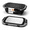 Black-1PC, variant on Black-2PC 2-Pack XL Collapsible Food Storage Prep Tub with Stainless Steel and Locking Lid