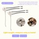 thumbnail image 5 of Ceiling Fan Light Switch Zing Ear ZE-109 Light Switch 2Pcs Silver, 5 of 5