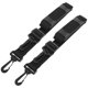 thumbnail image 1 of 1 par de correas para estuche de violín tipo mochila, cinturón universal ajustable para bolso de hombro, ideales para transportar instrumentos musicales., 1 of 7