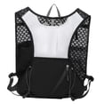 thumbnail image 3 of Colaxi Running Vest Vest Waterproof Marathon Gear Multifunctional Durability Breathable Adjustable with Reflective Strips White Black, 3 of 8