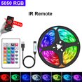 thumbnail image 1 of USB Led Strips Light 5V USB WIFI Phone APP 1M-30M luces led 5050 RGB Led Diode Ribbon Lamp For Decoration Bedroom TV BackLight, 1 of 7